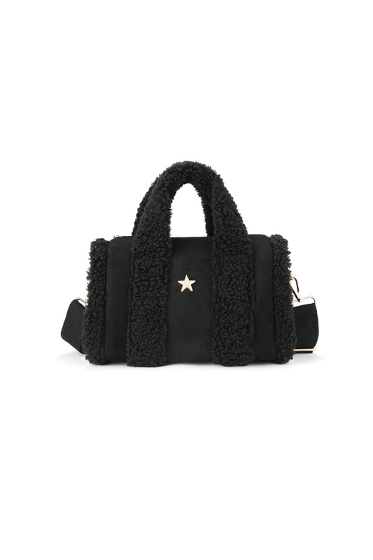 Chic Cotton Casual Shoulder Bag for Women - Fall/Winter