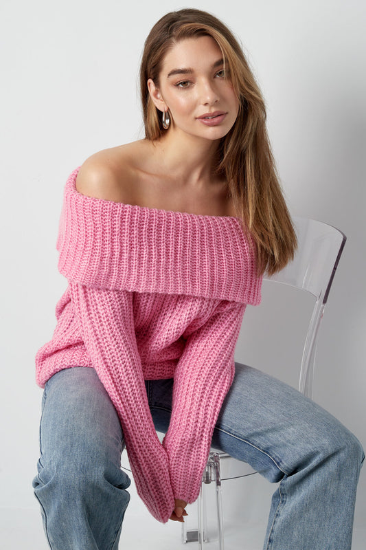 Gimme Recycled Polyester Blend Knit Sweater