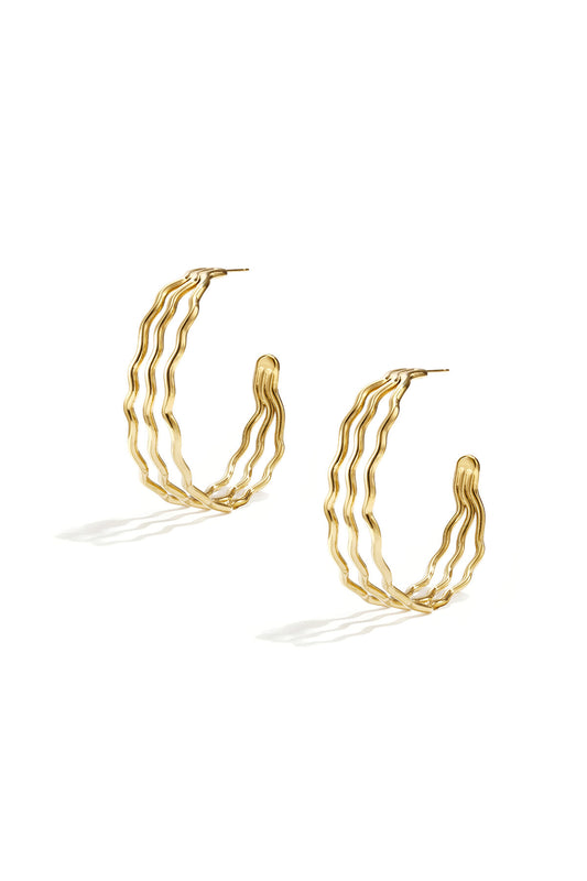 Stylish Stainless Steel Hoop Earrings for Everyday Glam