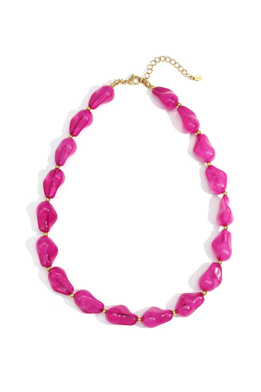 Chic Short Beaded Necklace for Women - Fall/Winter Must-Have