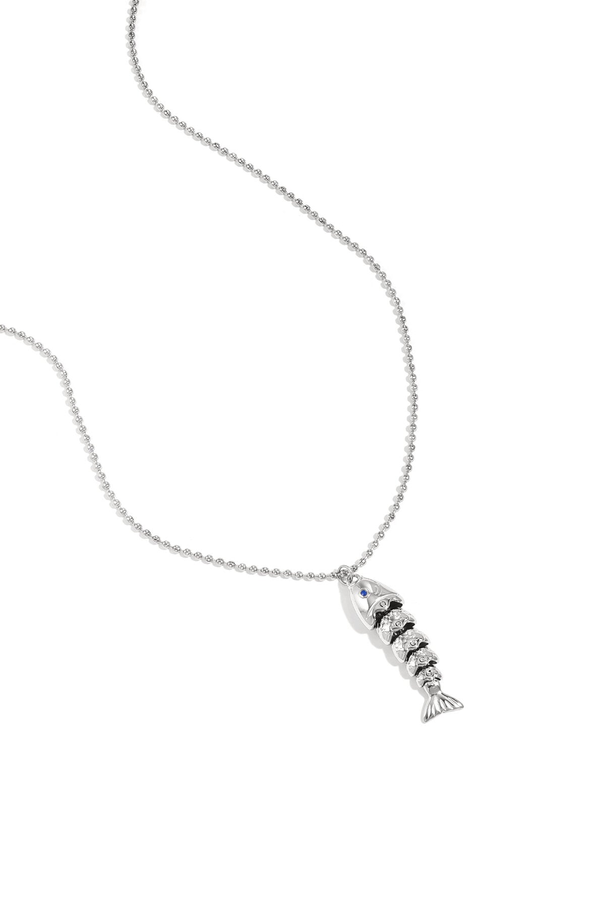 Elegant Fish Pendant Necklace, Simple Yet Stylish