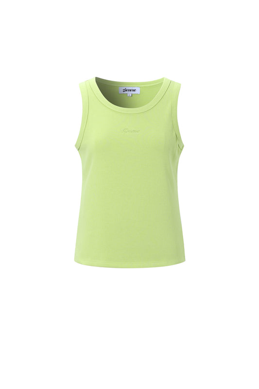 Soft Knitted Cotton Tank Top - All Fit, Solid Colors