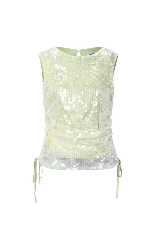 Sexy Spring/Summer Woven Sleeveless Top
