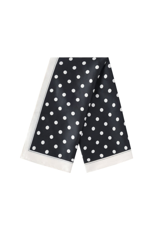 Elegant Polka Dot Summer Scarf for Women