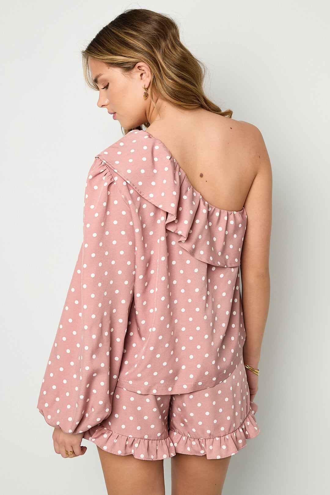 Elegant 2-Piece Set with Polka Dots for Spring/Summer