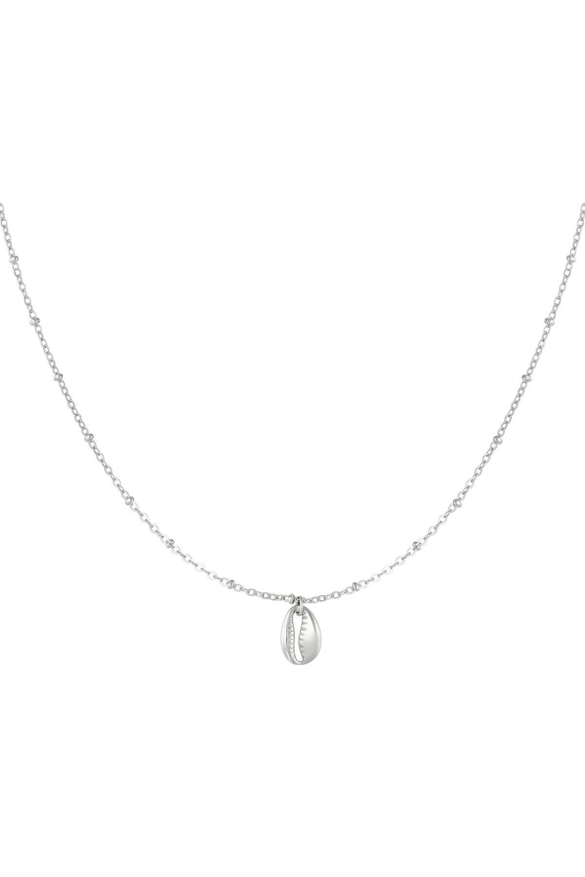 Elegant Stainless Steel Pendant Necklace in Silver & Gold