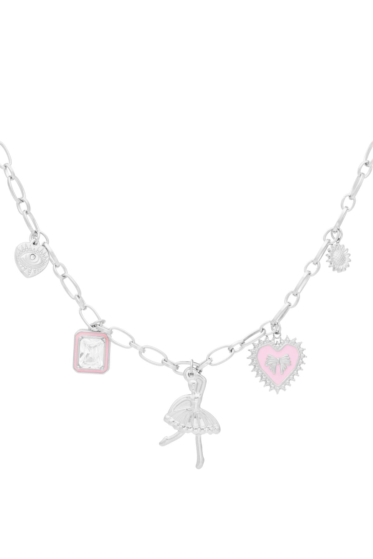 Elegant Heart Pendant Necklace for Women - Spring/Summer