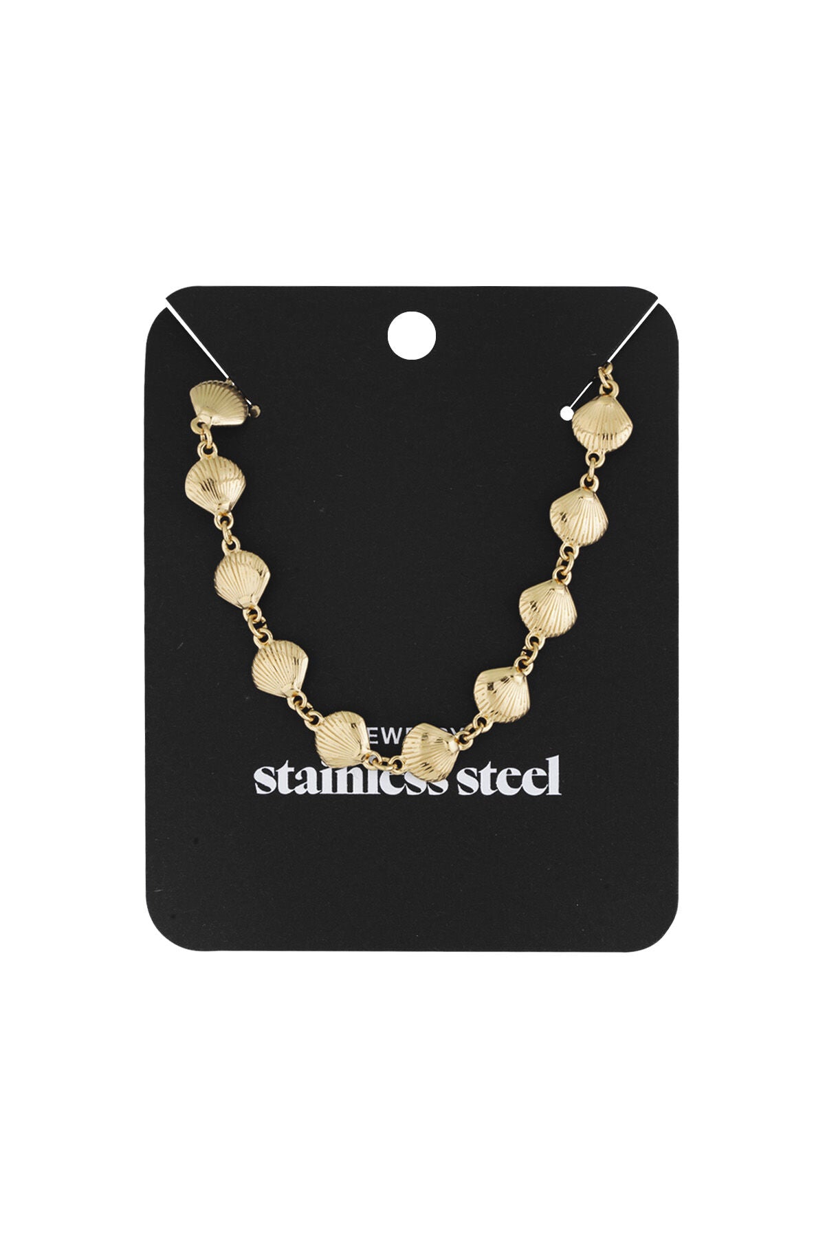 Elegant Stainless Steel Clavicle Chain Necklace for Women