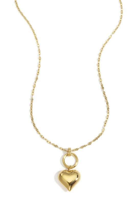 Elegant Heart Pendant Necklace for Daily Wear
