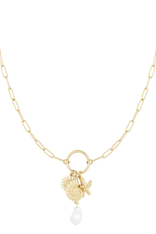 Elegant Oceanic Style Pendant Necklace for Women