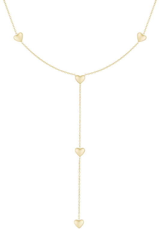 Elegant Heart Pendant Necklace, All Fit, Casual & Stylish