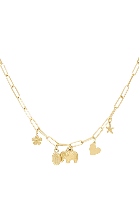 Elegant Gold Plated Animal Pendant Necklace for Women