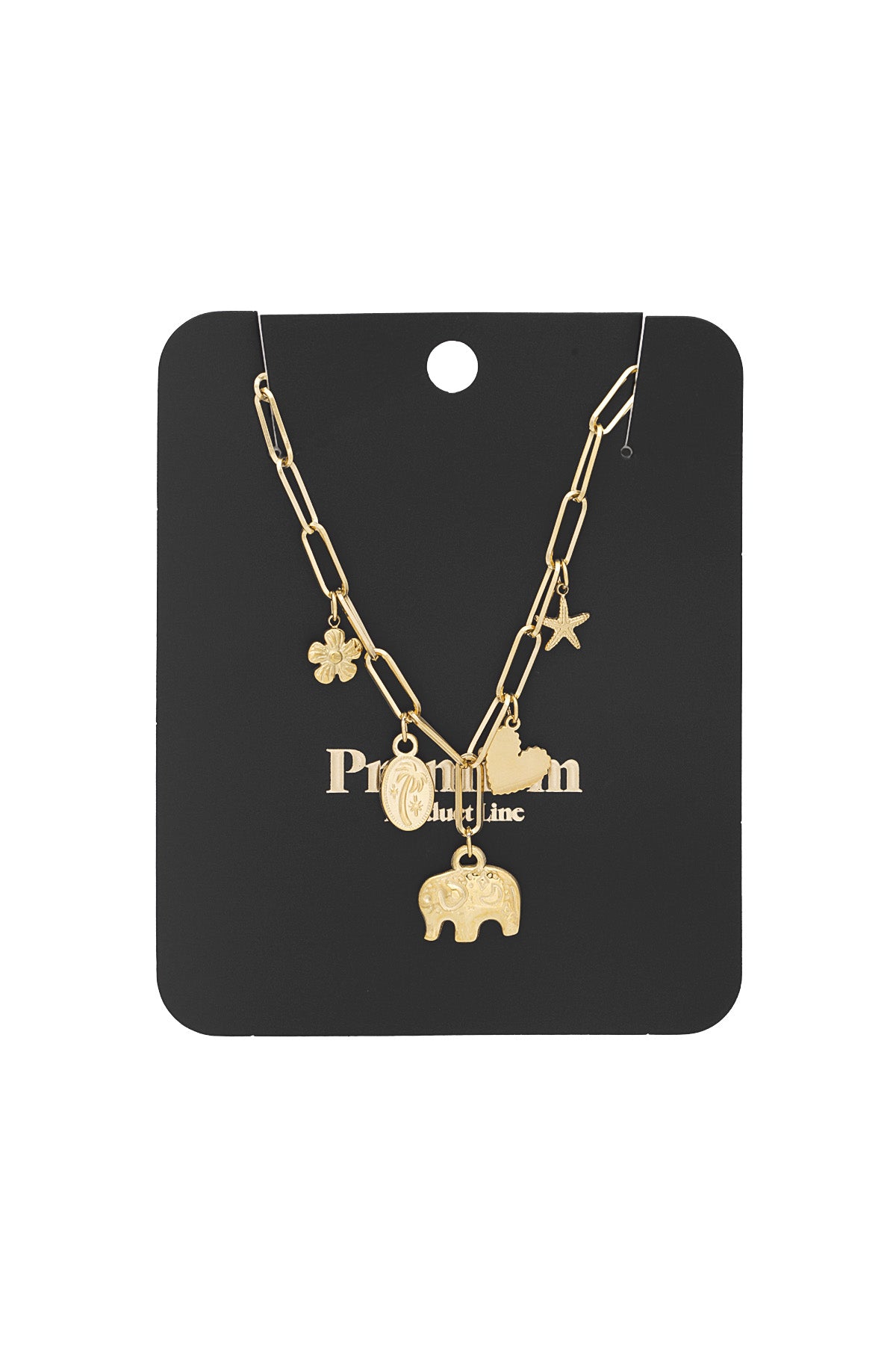 Elegant Gold Plated Animal Pendant Necklace for Women
