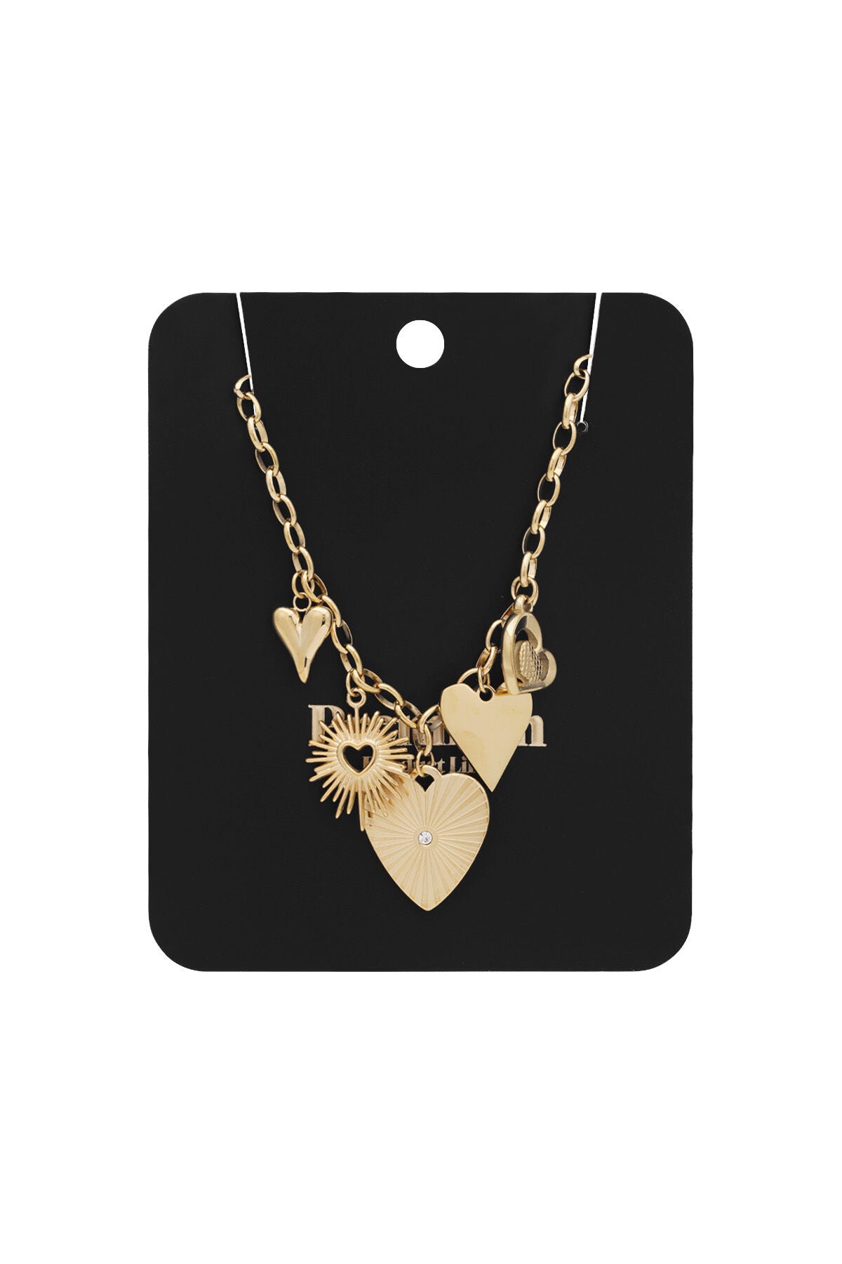 Elegant Gold Heart Pendant Necklace for Everyday Glam