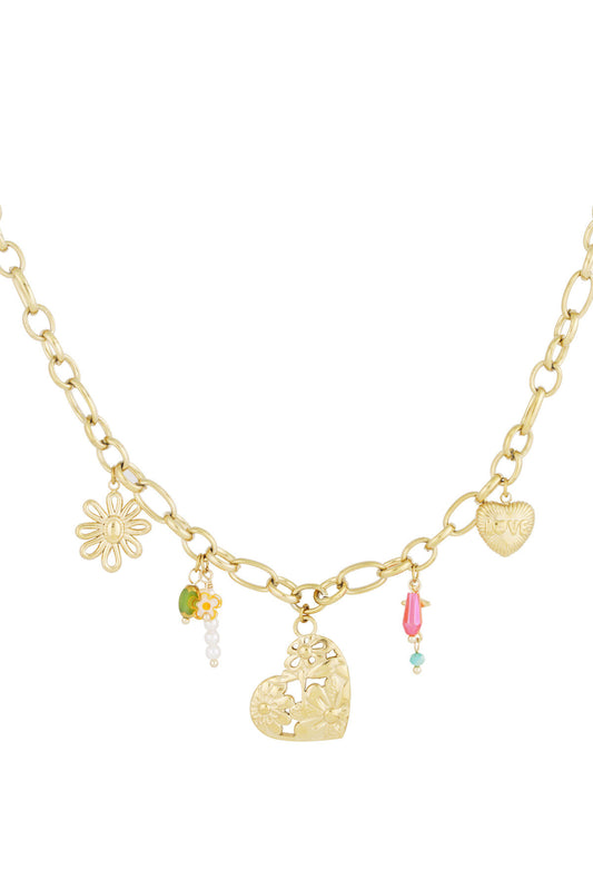 Elegant Gold Heart Necklace for Everyday Wear