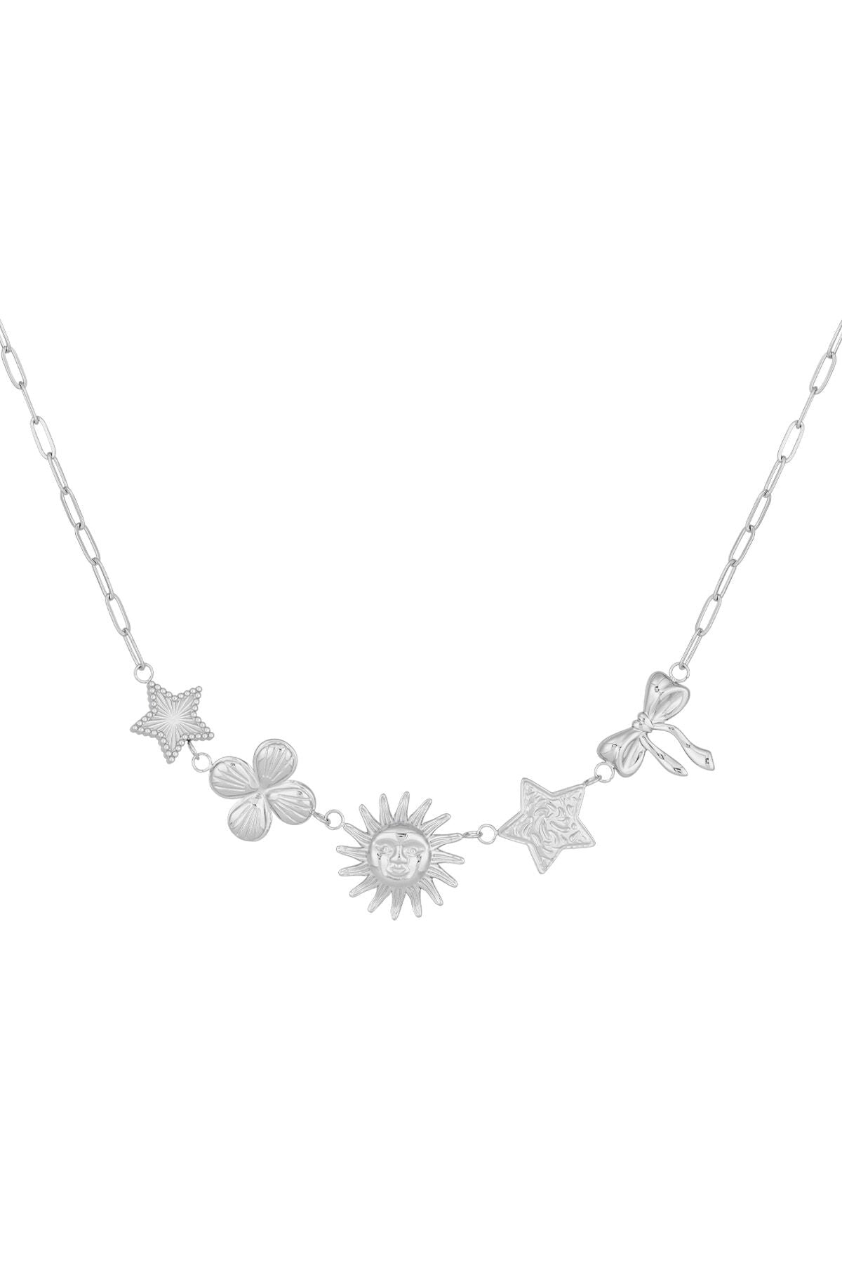 Elegant Sun Pendant Necklace for Spring/Summer