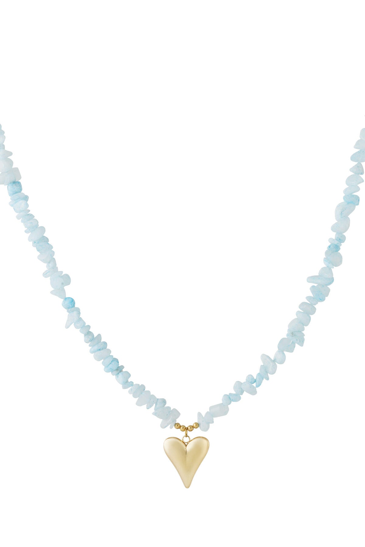 Charming Heart Beaded Necklace for Everyday Elegance