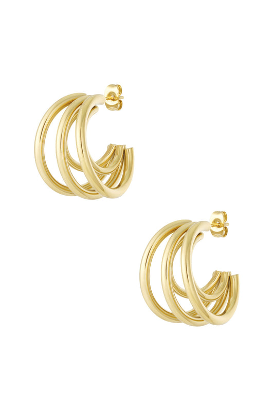 Elegant Irregular Hoop Earrings for Everyday Glam