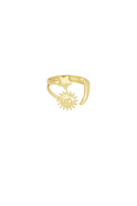 Stylish Stainless Steel Statement Rings in Silver & Gold