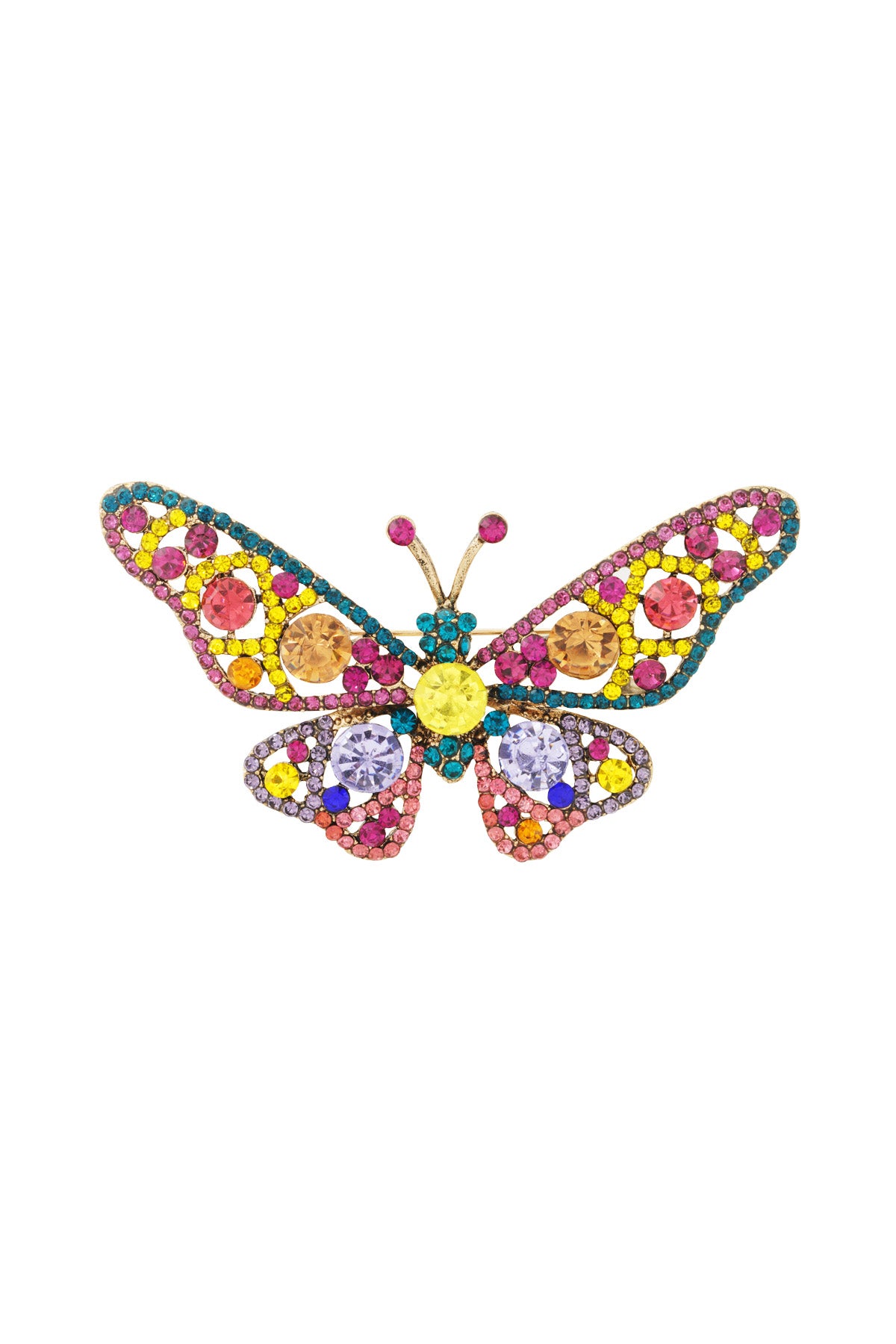 Chic Multicolour Alloy Brooch for Versatile Styling