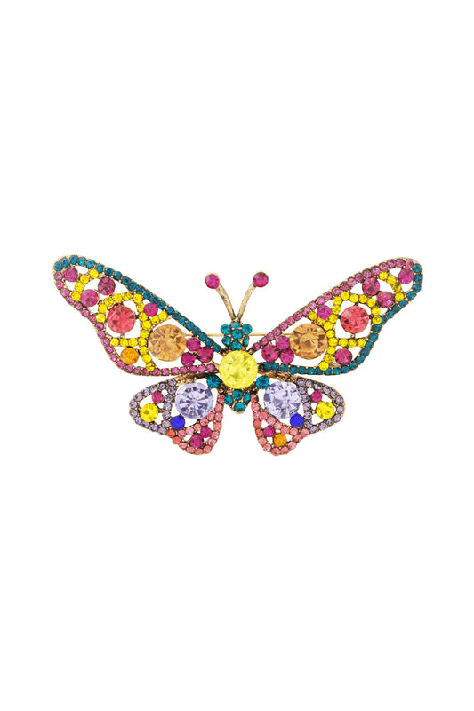 Chic Multicolour Alloy Brooch for Versatile Styling
