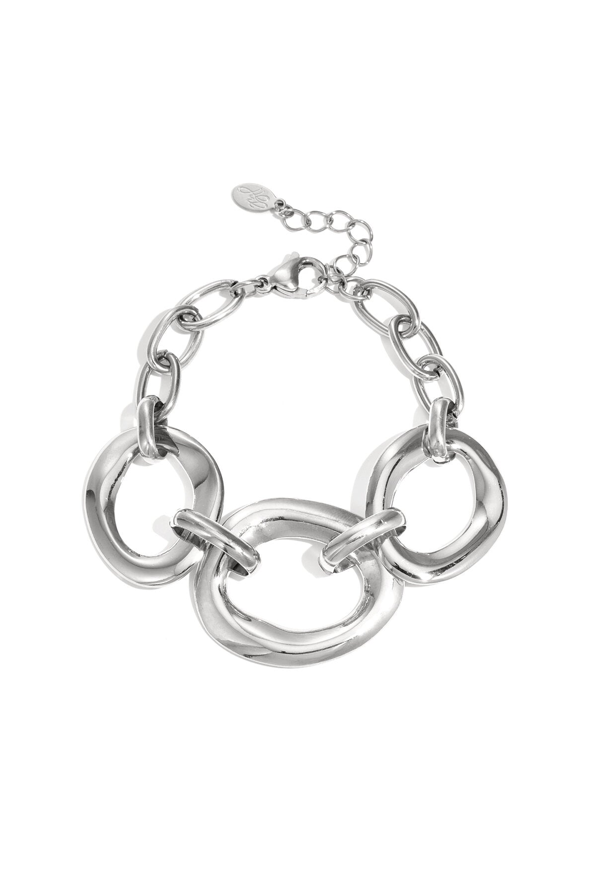 Stylish Unisex Stainless Steel Chain Bracelet