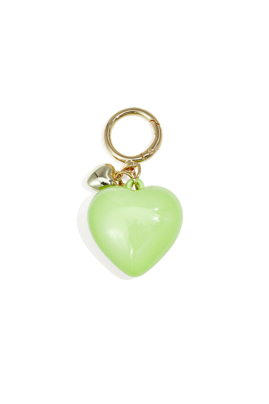 Charming Heart-Shaped Bag Charms for Women