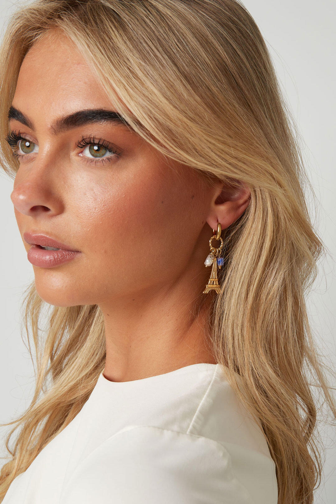 Stylish Gold-Toned Drop Earrings for Daily Wear