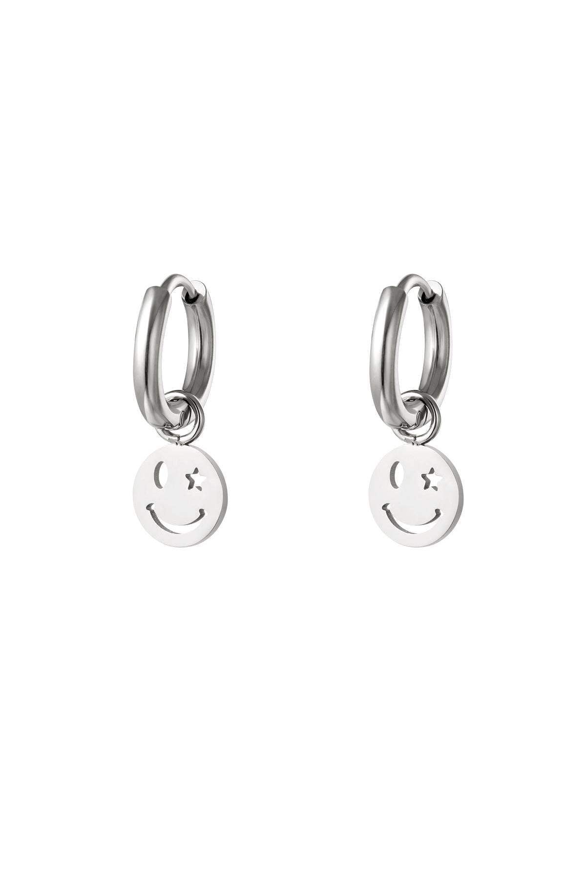 Stylish Drop Earrings in Silver & Gold