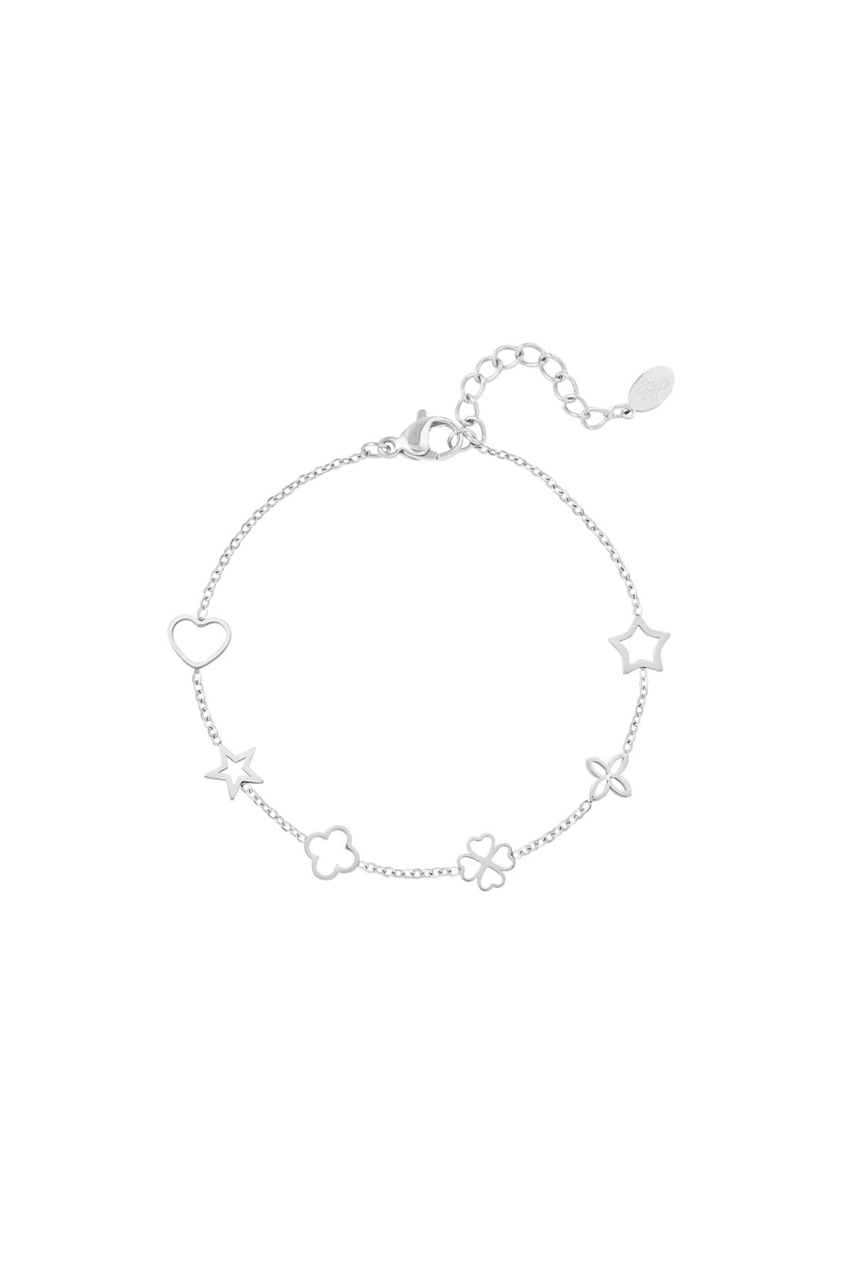 Stylish Stainless Steel Charm Bracelets in Silver & Gold