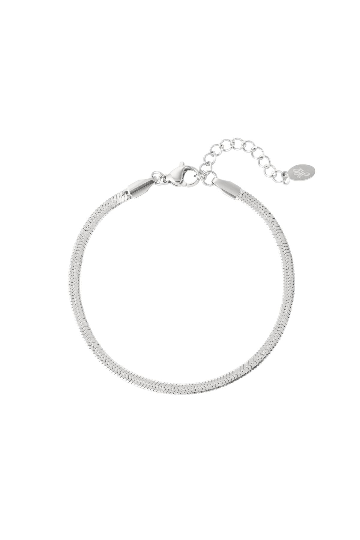 Armband basic Goud kleur Stainless Steel