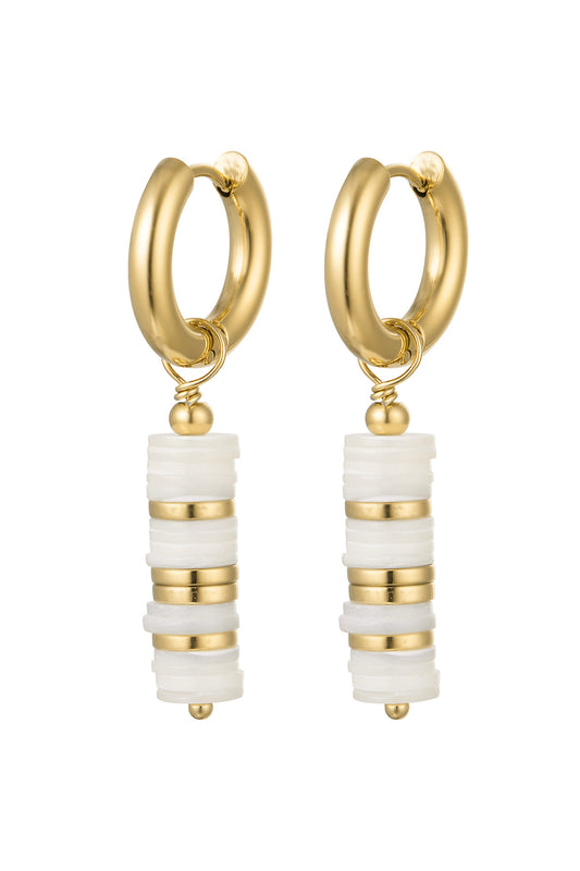 Stylish Gold Beads Earrings for Women