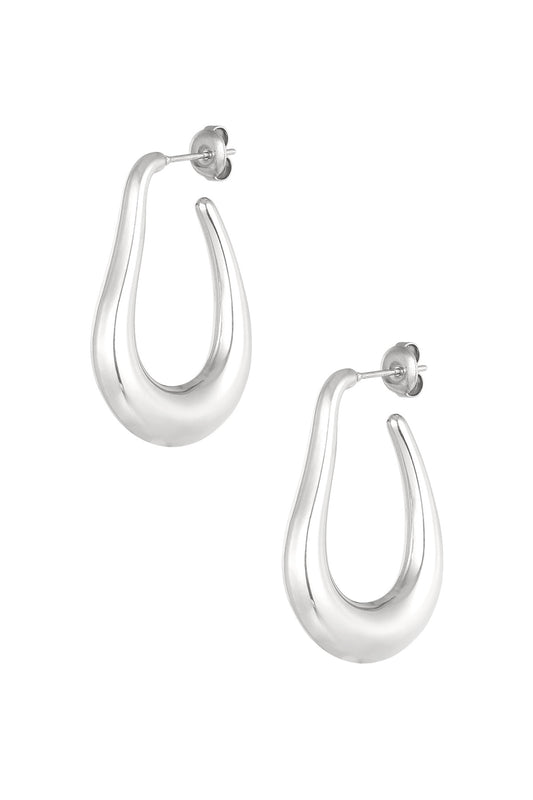 Elegant Irregular Hoop Earrings for Everyday Glam