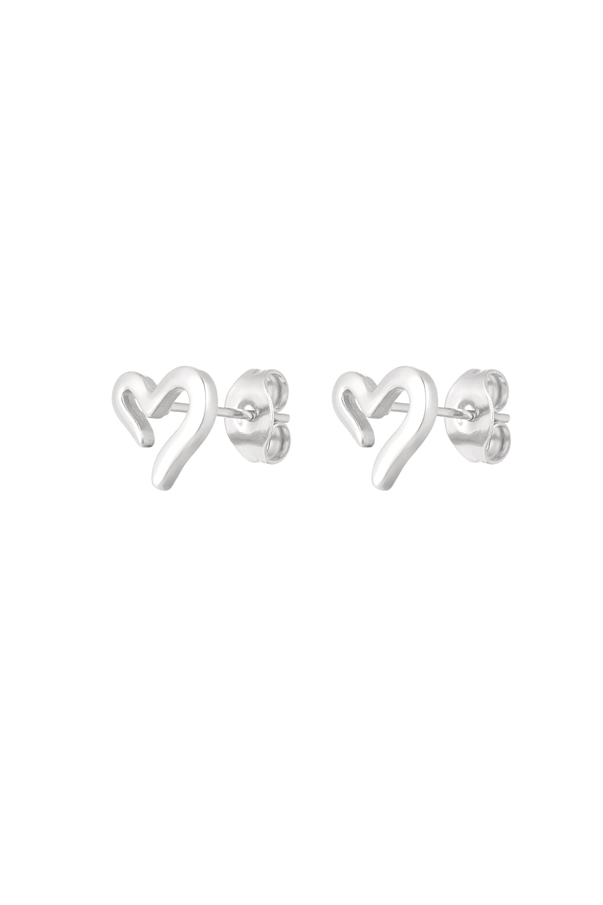 Elegant Mini Heart Stud Earrings for Everyday Wear