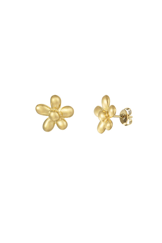 Stylish Mini Stud Earrings in Silver & Gold