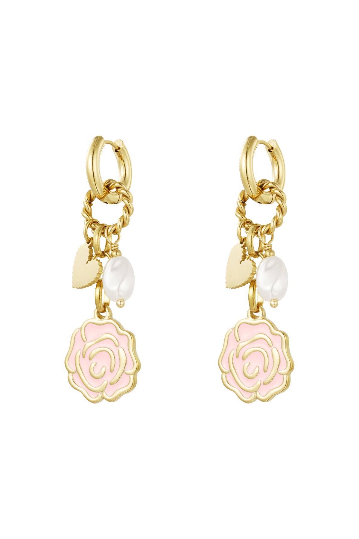 Stylish Fuchsia Drop Earrings for a Bold Look