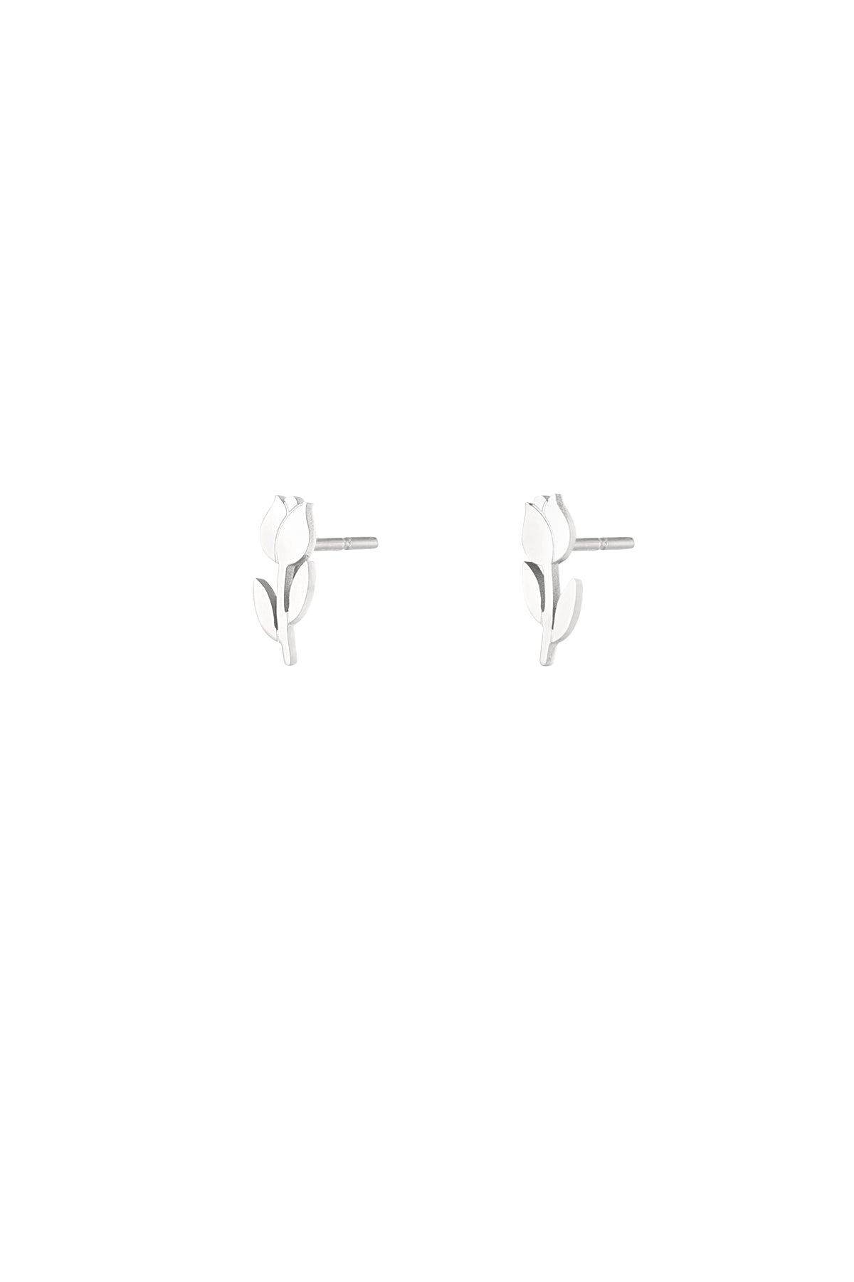 Elegant Mini Stud Earrings in Silver & Gold