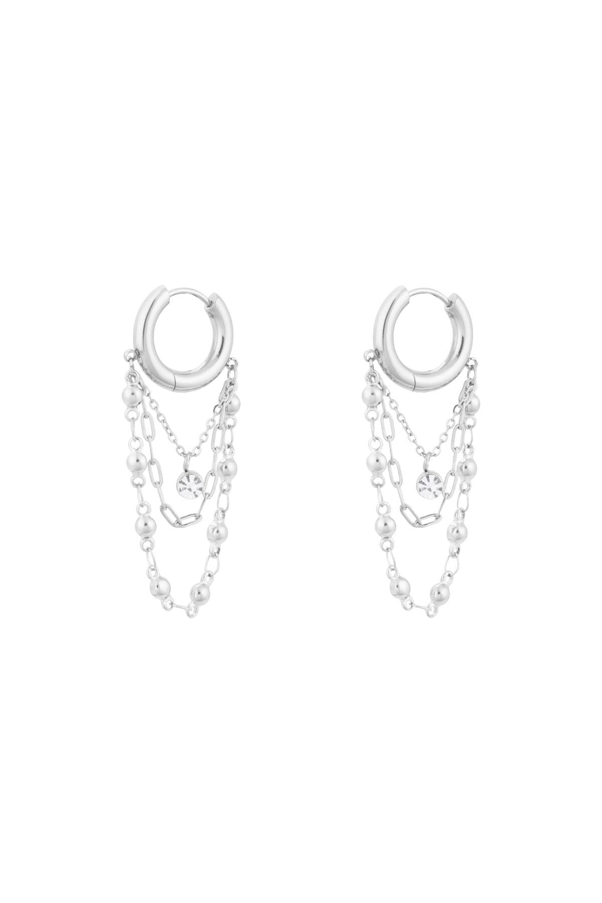 Elegant Silver & Gold Drop Earrings for Every Occasion
