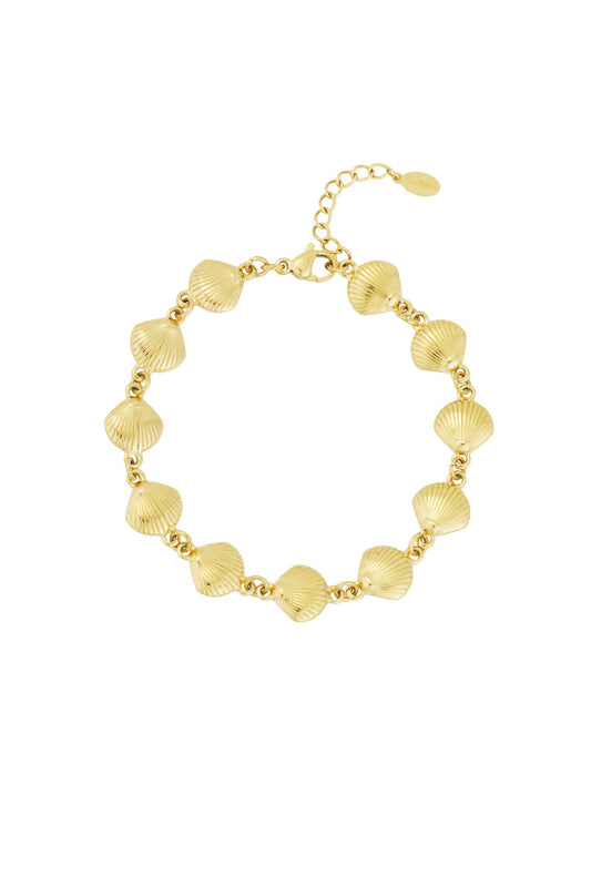 Elegant Stainless Steel Chain Bracelets, Silver & Gold