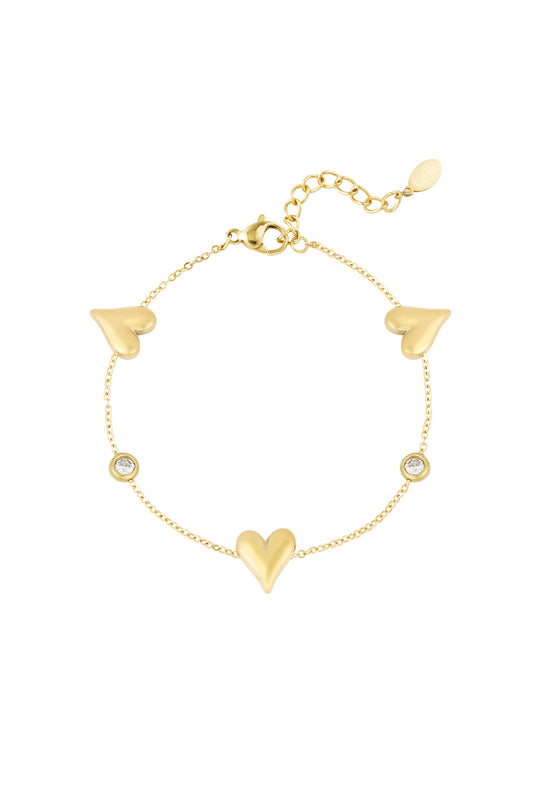 Elegant Charm Bracelets in Silver & Gold