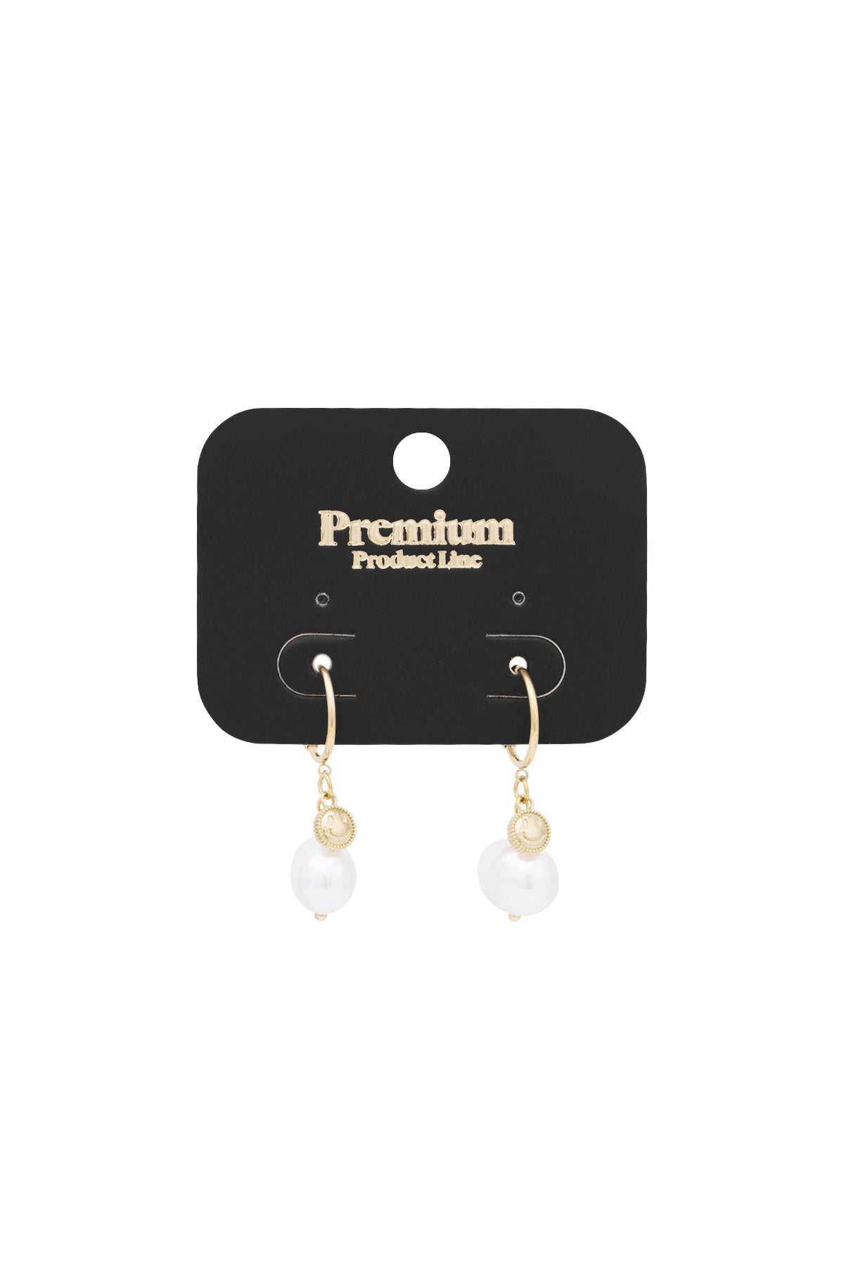 Elegant Smiling Face Drop Earrings for Daily Wear