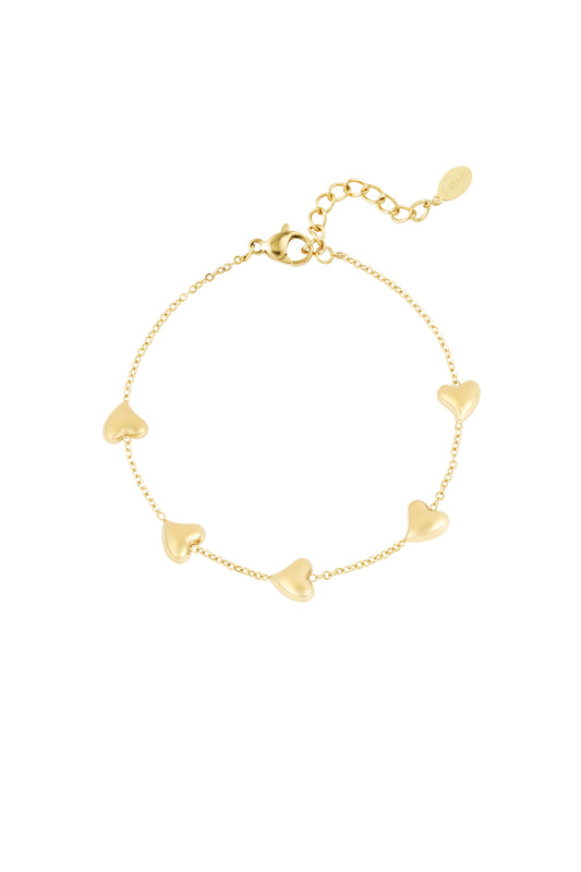 Elegant Charm Bracelets in Silver & Gold