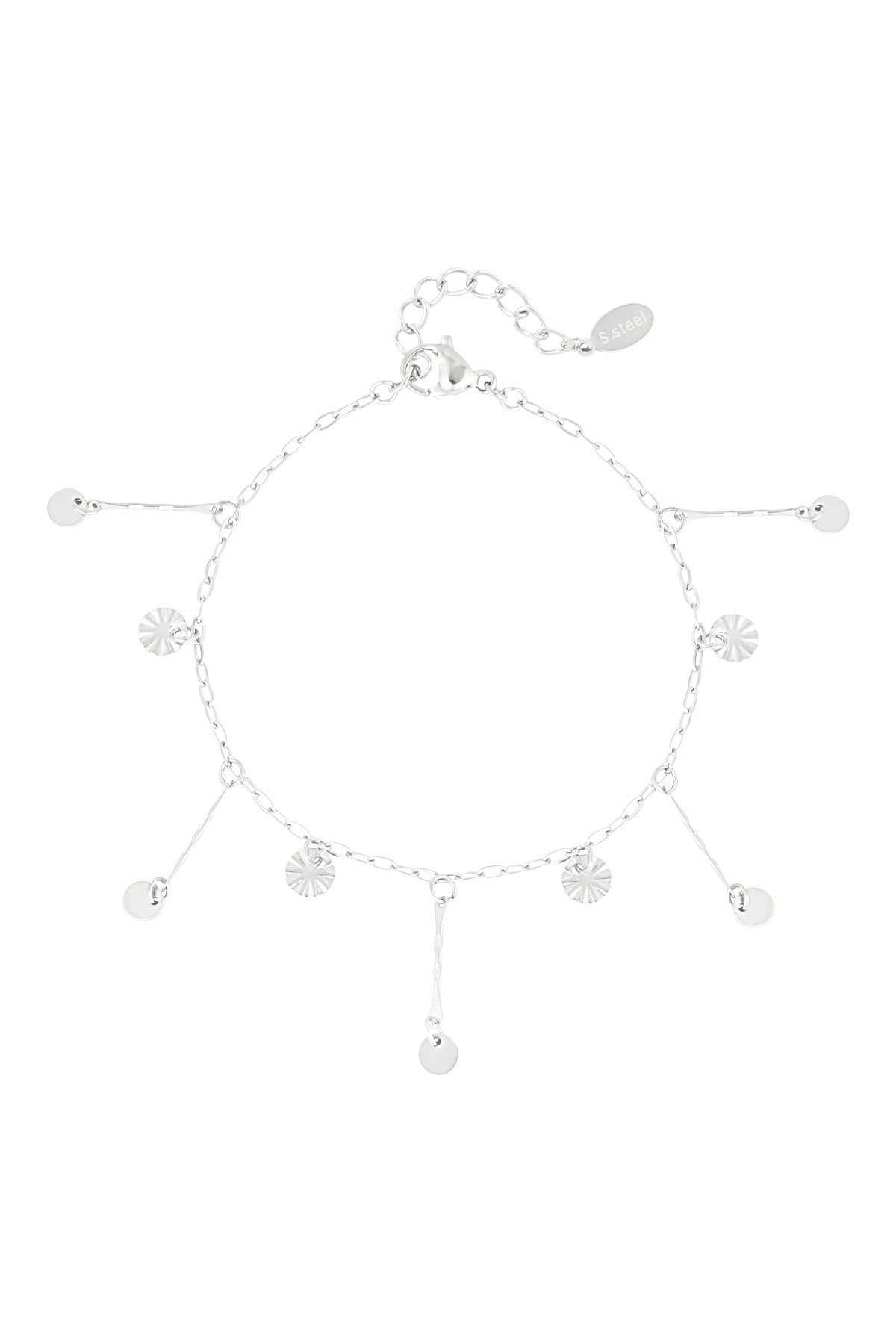 Elegant Charm Bracelets in Silver & Gold
