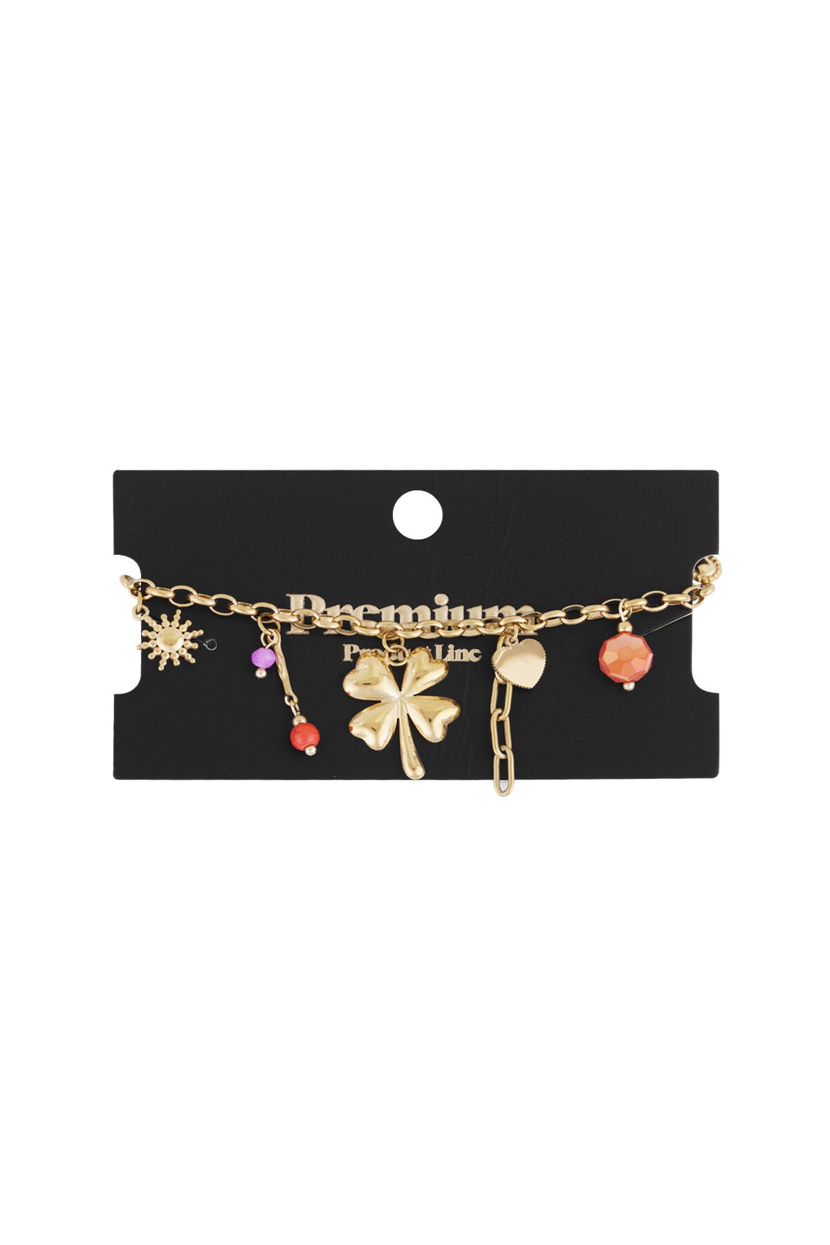 Elegant Gold Charm Bracelet for Statement Looks