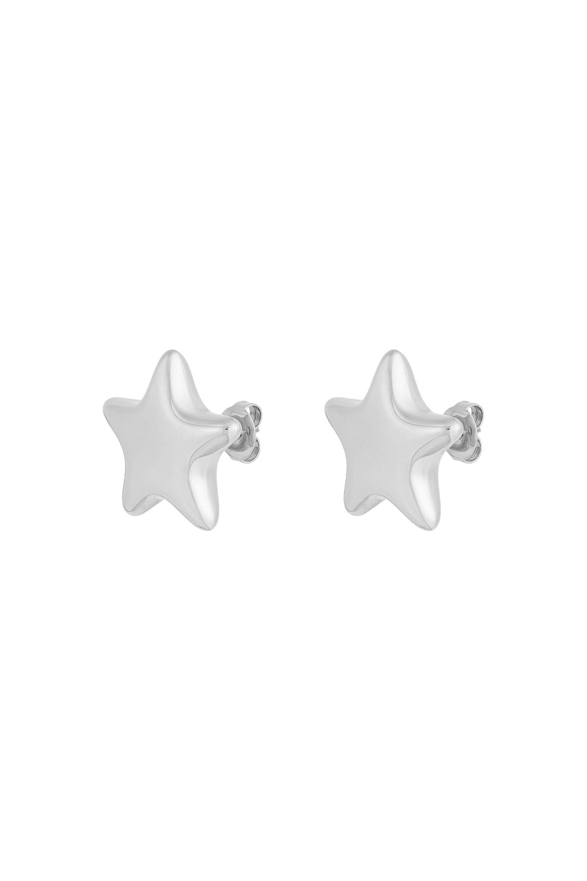 Elegant Mini Stud Earrings in Silver & Gold