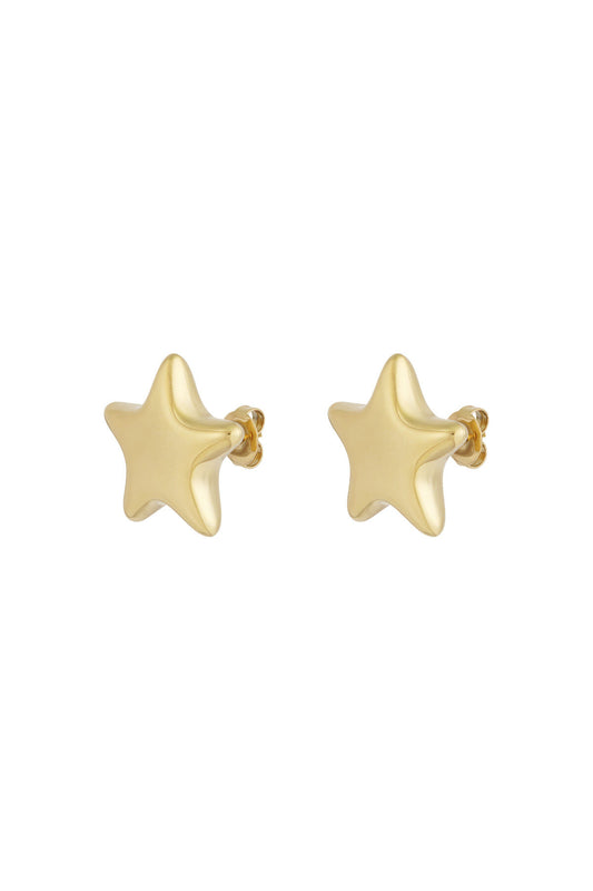 Elegant Mini Stud Earrings in Silver & Gold