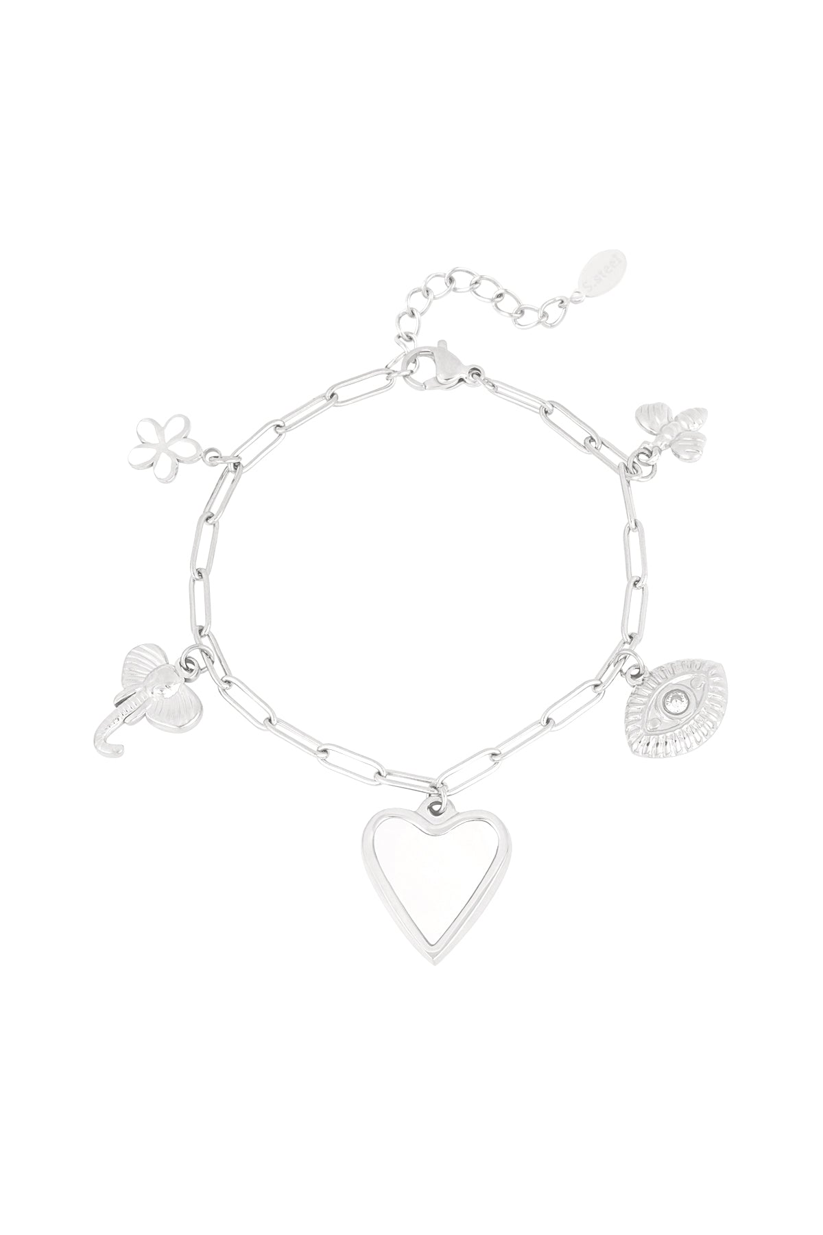 Elegant Charm Bracelets in Silver & Gold