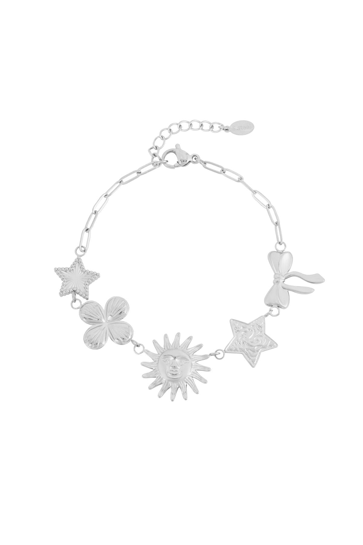 Elegant Silver & Gold Charm Bracelets