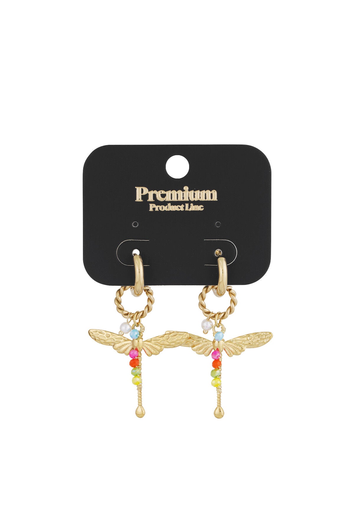 Elegant Gold-Toned Drop Earrings for a Timeless Look