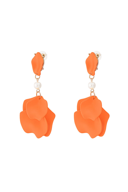Romantic Floral Drop Earrings for Spring/Summer